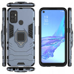 Spacecase X-Ring Oppo A53 niebieski