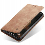 Spacecase Wallet iPhone Xr light brown