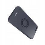 Spacecase Silicone Ring iPhone 7/8/SE black