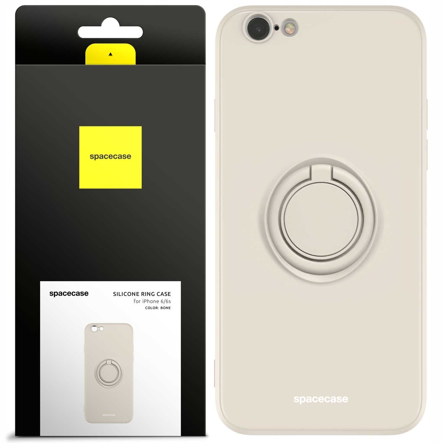 Spacecase Silicone Ring iPhone 6/6s bone