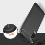 Spacecase Carbon Galaxy A70 czarny
