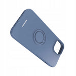 Spacecase Silicone Ring iPhone 15 blue