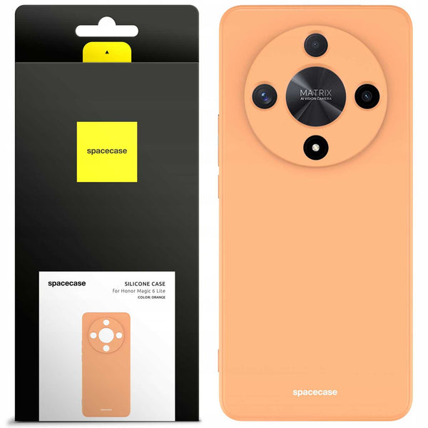 Spacecase Silicone Case Honor Magic 6 lite orange
