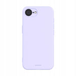 Spacecase Silicone Case iPhone 16E / 17E Light Purple