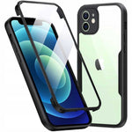 Spacecase Beetle 360 iPhone 12 czarny