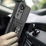Spacecase Camring Motorola G22 black