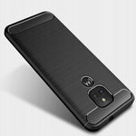 Spacecase Carbon Moto E7 czarny