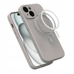 Spacecase Silicone Mag iPhone 15 stone