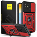 Spacecase Camring Redmi 10C/Poco C40 red