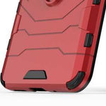 Spacecase X-Ring Redmi 9C/10A czerwony