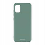 Spacecase Silicone Case Galaxy A51 dark green