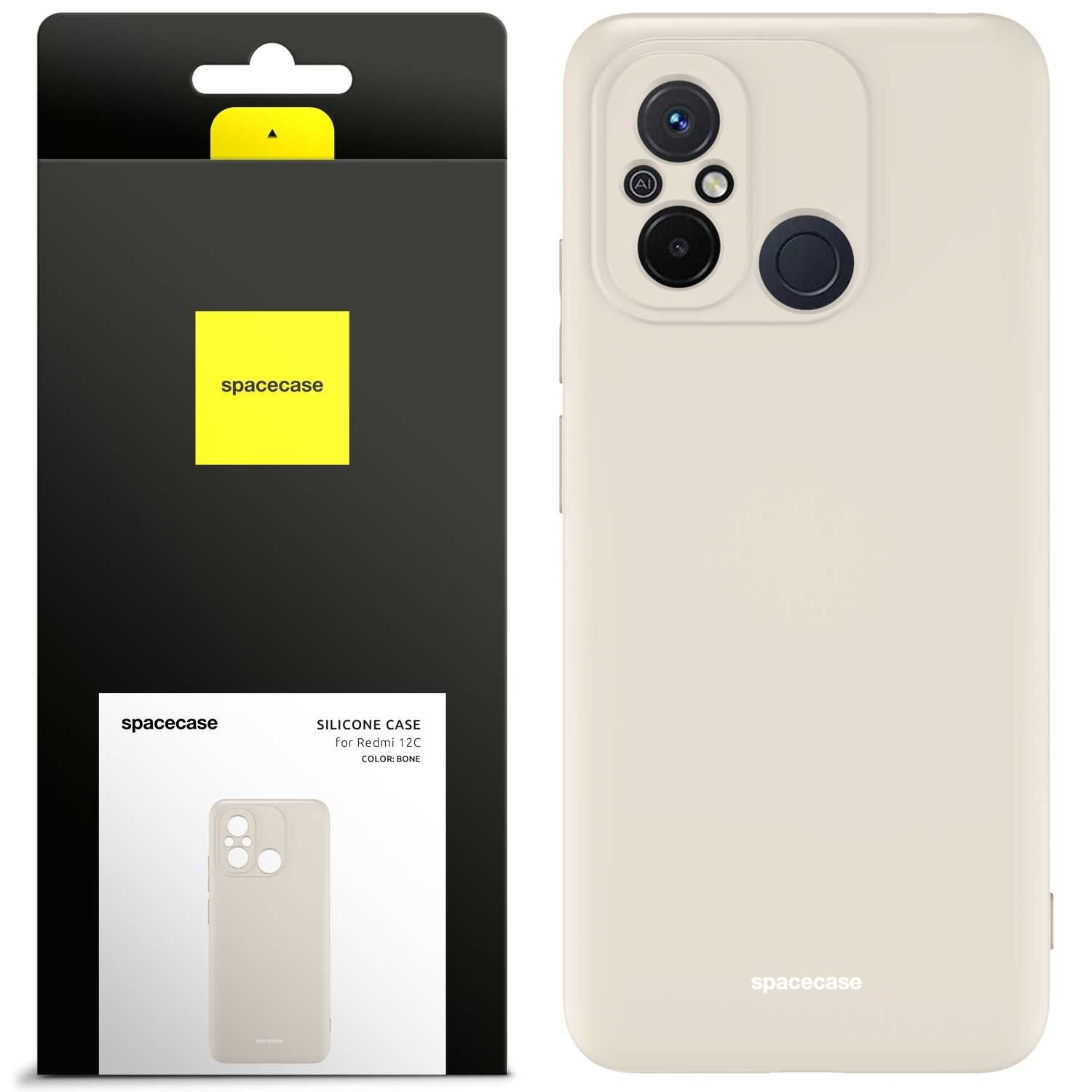 Spacecase Silicone Case Redmi Redmi 12C bone