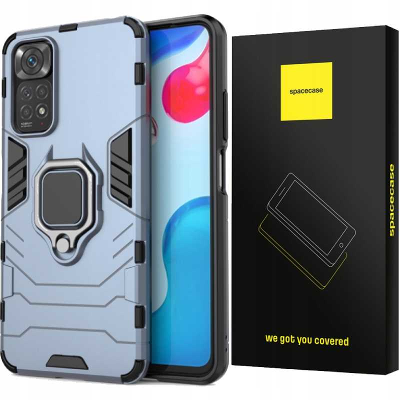 Spacecase X-Ring Redmi Note 11/11s niebieski