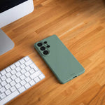 Spacecase Silicone Case 3.0 Galaxy S26 Ultra dark green