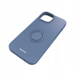 Spacecase Silicone Ring iPhone 15 blue