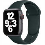 Spacecase Silicone Band AW 42/44/45 dark green