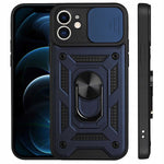 Spacecase Camring iPhone 12 niebieski
