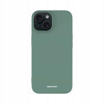 Spacecase Silicone Case iPhone 15 dark green