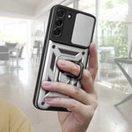 Spacecase Camring Galaxy S22 silver