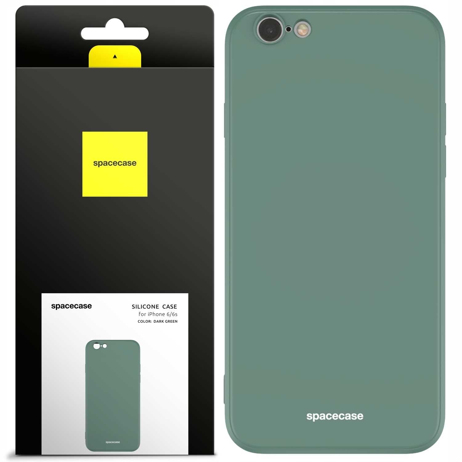 Spacecase Silicone Case iPhone 6/6s dark green
