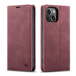 Spacecase Wallet iPhone 15 Plus red