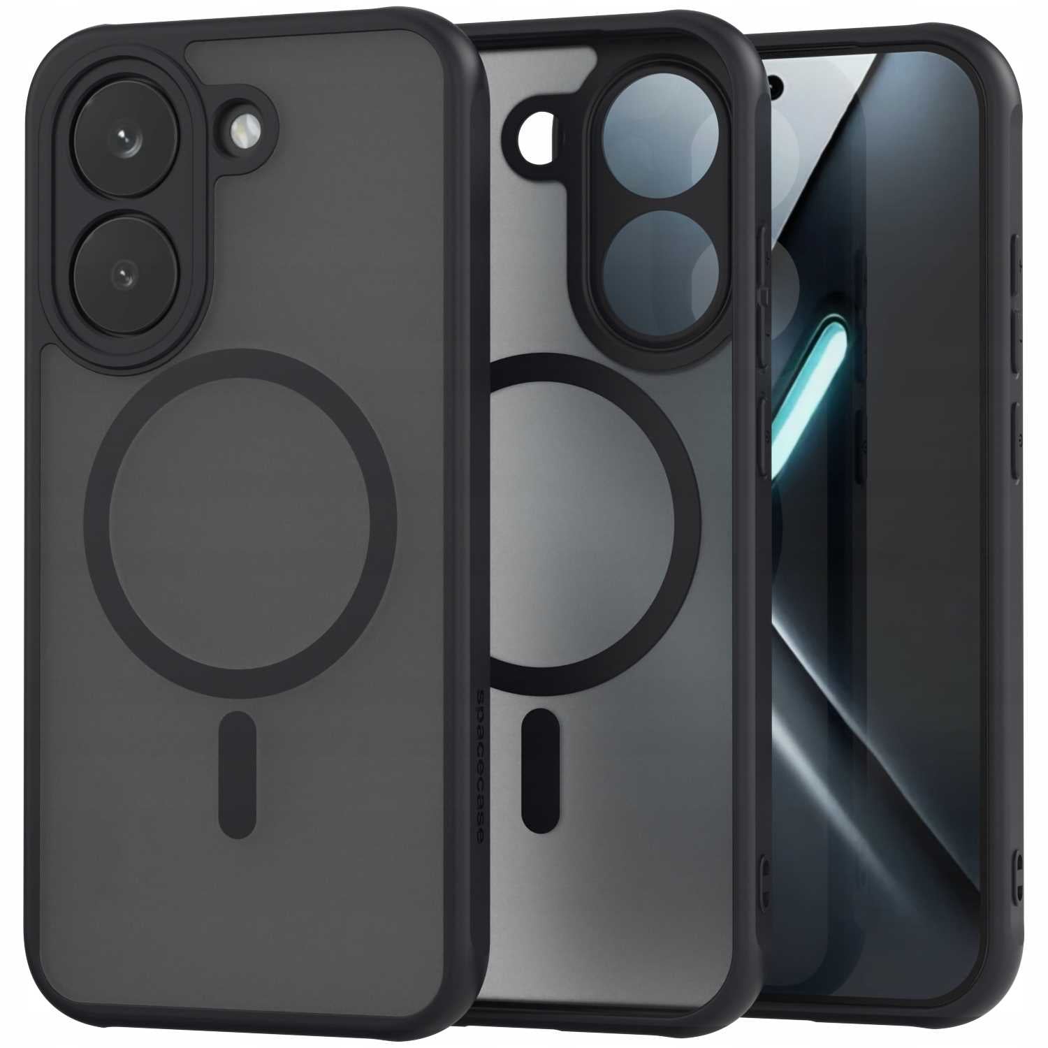 Spacecase Hybrid Mag Poco X8 Pro black