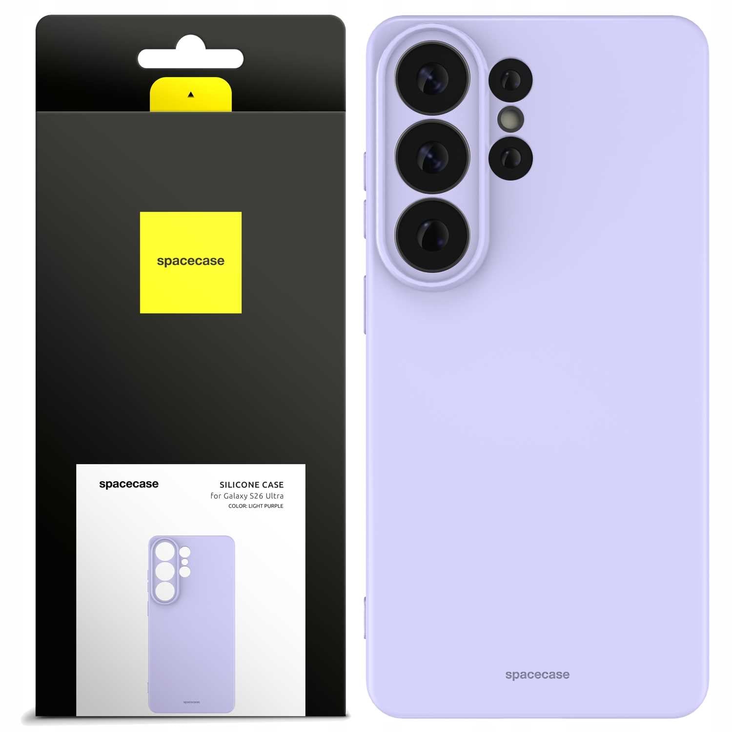 Spacecase Silicone Case 3.0 Galaxy S26 Ultra light purple