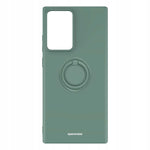 Spacecase Silicone Ring Galaxy Note 20 Ultra dark green