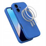 Spacecase Silicone Mag iPhone 16 blue