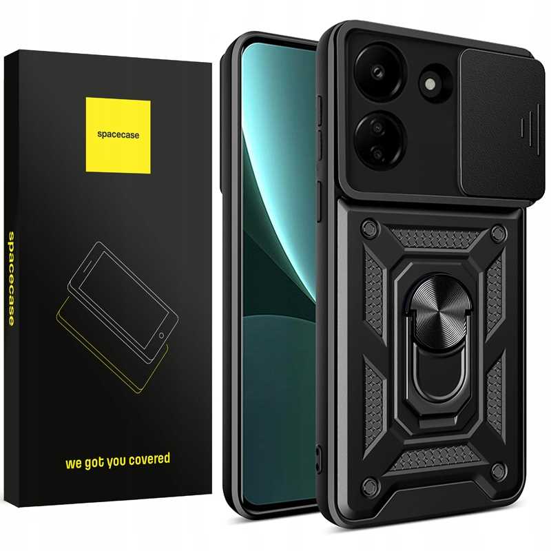 Spacecase Camring Poco C65 /  Redmi 13C Black