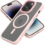 Spacecase Hybrid Mag iPhone 14 Pro pink