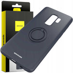 Spacecase Silicone Ring Galaxy S9+ black