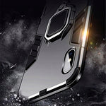 Spacecase X-Ring iPhone XS Max czarny