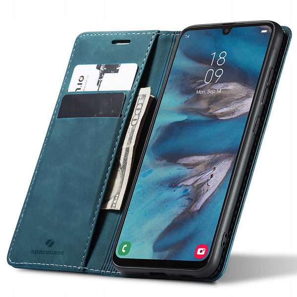 Spacecase Wallet Galaxy A34 5G blue