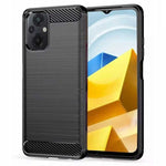 Spacecase Carbon Poco M5 czarny
