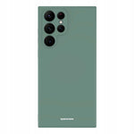 Spacecase Silicone Case Galaxy S22 Ultra dark green