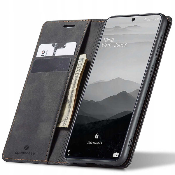 Spacecase Wallet Galaxy A71 black