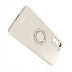 Spacecase Silicone Ring Galaxy S21 FE bone