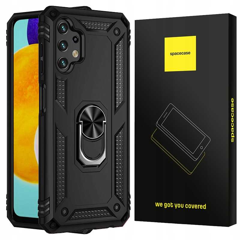 Spacecase Ring NX Galaxy A13 4G czarny