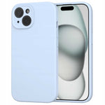 Spacecase Silicone Mag iPhone 15 baby blue