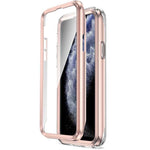 Spacecase Marble 360 iPhone 11 pro biały/różowy