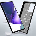 Spacecase Carbon Galaxy Note 20 Ultra czarny