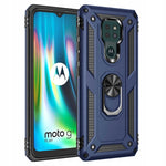 Spacecase Ring NX Moto G9 Play/E7 Plus niebieski