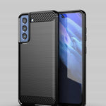 Spacecase Carbon Galaxy S21 FE czarny