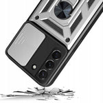 Spacecase Camring Galaxy S22 silver
