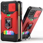 Spacecase Task Galaxy A12 czerwony