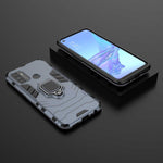 Spacecase X-Ring Oppo A53 niebieski
