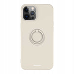 Spacecase Silicone Ring iPhone 12 Pro Max bone