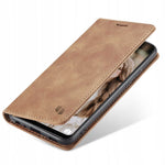 Spacecase Wallet Galaxy A72 5G light brown