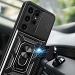 Spacecase Camring Galaxy S24 Ultra black